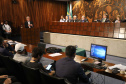 O secretário de Agricultura e Abastecimento Norberto Ortigara, participa da Audiência Pública que trata da incorporação da Emater, CPRA, Codapar e do Iapar, na Assembleia Legislativa.Curitiba, 09-10-19.Foto: Arnaldo Alves / AEN.