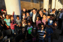 O governador Carlos Massa Ratinho Junior lança nesta quarta-feira (09) o projeto Cinema na Praça, que beneficiará cidades com até dez mil habitantes que não têm cinemas de rua ou em centros comerciais, no Palácio Iguaçu, em Curitiba. 09/10/2019 - Foto: Geraldo Bubniak/AEN