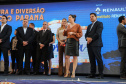 O governador Carlos Massa Ratinho Junior lança nesta quarta-feira (09) o projeto Cinema na Praça, que beneficiará cidades com até dez mil habitantes que não têm cinemas de rua ou em centros comerciais, no Palácio Iguaçu, em Curitiba. 09/10/2019 - Foto: Geraldo Bubniak/AEN