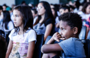O governador Carlos Massa Ratinho Junior lança nesta quarta-feira (09) o projeto Cinema na Praça, que beneficiará cidades com até dez mil habitantes que não têm cinemas de rua ou em centros comerciais, no Palácio Iguaçu, em Curitiba. 09/10/2019