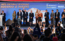 O governador Carlos Massa Ratinho Junior lança nesta quarta-feira (09) o projeto Cinema na Praça, que beneficiará cidades com até dez mil habitantes que não têm cinemas de rua ou em centros comerciais, no Palácio Iguaçu, em Curitiba. 09/10/2019