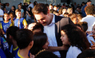 O governador Carlos Massa Ratinho Junior lança nesta quarta-feira (09) o projeto Cinema na Praça, que beneficiará cidades com até dez mil habitantes que não têm cinemas de rua ou em centros comerciais, no Palácio Iguaçu, em Curitiba. 09/10/2019