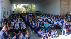O governador Carlos Massa Ratinho Junior lança nesta quarta-feira (09) o projeto Cinema na Praça, que beneficiará cidades com até dez mil habitantes que não têm cinemas de rua ou em centros comerciais, no Palácio Iguaçu, em Curitiba. 09/10/2019