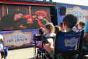 O governador Carlos Massa Ratinho Junior lança nesta quarta-feira (09) o projeto Cinema na Praça, que beneficiará cidades com até dez mil habitantes que não têm cinemas de rua ou em centros comerciais, no Palácio Iguaçu, em Curitiba. 09/10/2019