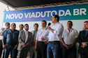 O governador Carlos Massa Ratinho Júnior inaugura nesta quinta-feira (10) , o viaduto da BR-277 e as obras de ampliação do Terminal de Contêineres de Paranaguá (TCP).Paranaguá, 09/10/2019 -  Foto: Geraldo Bubniak/AEN