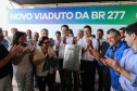 O governador Carlos Massa Ratinho Júnior inaugura nesta quinta-feira (10) , o viaduto da BR-277 e as obras de ampliação do Terminal de Contêineres de Paranaguá (TCP).Paranaguá, 09/10/2019 -  Foto: Geraldo Bubniak/AEN