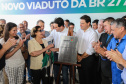 O governador Carlos Massa Ratinho Júnior inaugura nesta quinta-feira (10) , o viaduto da BR-277 e as obras de ampliação do Terminal de Contêineres de Paranaguá (TCP).Paranaguá, 09/10/2019 -  Foto: Geraldo Bubniak/AEN