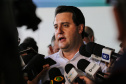 O governador Carlos Massa Ratinho Júnior inaugura nesta quinta-feira (10) , o viaduto da BR-277 e as obras de ampliação do Terminal de Contêineres de Paranaguá (TCP).Paranaguá, 09/10/2019 -  Foto: Geraldo Bubniak/AEN