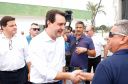 O governador Carlos Massa Ratinho Junior inaugurou nesta quinta-feira (10) o viaduto Nelson Buffara, na entrada de Paranaguá, onde a BR-277 se divide entre as avenidas Ayrton Senna e Bento Rocha. A obra é fundamental para melhorar o trânsito pesado da região e agilizar a movimentação de cargas em direção ao Porto de Paranaguá.