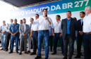 O governador Carlos Massa Ratinho Junior inaugurou nesta quinta-feira (10) o viaduto Nelson Buffara, na entrada de Paranaguá, onde a BR-277 se divide entre as avenidas Ayrton Senna e Bento Rocha. A obra é fundamental para melhorar o trânsito pesado da região e agilizar a movimentação de cargas em direção ao Porto de Paranaguá.