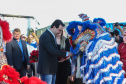O governador Carlos Massa Ratinho Júnior inaugura nesta quinta-feira (10) , o viaduto da BR-277 e as obras de ampliação do Terminal de Contêineres de Paranaguá (TCP).Paranaguá, 09/10/2019 - Foto: Geraldo Bubniak/AEN