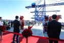 O governador Carlos Massa Ratinho Júnior inaugura nesta quinta-feira (10) , o viaduto da BR-277 e as obras de ampliação do Terminal de Contêineres de Paranaguá (TCP).Paranaguá, 09/10/2019 - Foto: Geraldo Bubniak/AEN