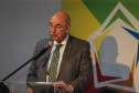O ministro da Cidadania, Osmar Terra, participa nesta sexta-feira (11) da 4ª Reunião de Ministros da Cultura do BRICS, no Museu Oscar Niemeyer  em Curitiba.  07/10/2019  -  Foto: Geraldo Bubniak/AEN