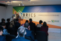 O ministro da Cidadania, Osmar Terra, participa nesta sexta-feira (11) da 4ª Reunião de Ministros da Cultura do BRICS, no Museu Oscar Niemeyer  em Curitiba.  07/10/2019  -  Foto: Geraldo Bubniak/AEN