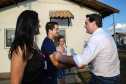 O governador Carlos Massa Ratinho Junior entrega nesta sexta-feira (11) moradias populares em Prado Ferreira. As moradias fazem parte de um projeto integrado do Governo do Estado com o Governo Federal e o município. Foto: Gilson Abreu/AEN