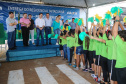 O governador Carlos Massa Ratinho Junior entrega nesta sexta-feira (11) moradias populares em Prado Ferreira. As moradias fazem parte de um projeto integrado do Governo do Estado com o Governo Federal e o município. Foto: Gilson Abreu/AEN