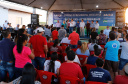 Também nesta sexta-feira o o governador acompanhou a entrega de 221 casas em Prado Ferreira (Norte). O projeto foi executado pela iniciativa privada também com recursos do FGTS liberados pelo Governo Federal. Ratinho Junior destacou a preocupação do Estado em levar desenvolvimento social para as diversas regiões do Paraná, com atenção especial às famílias que mais precisam.