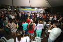 O governador Carlos Massa Ratinho Junior esteve neste sábado em Marumbi, no Vale do Ivaí, para inaugurar a unidade do programa Meu Campinho, espaço de esporte e lazer implantado pelo Governo do Estado no município. Presentes: prefeito de Marumbi, Adhemar Francisco Rejani; secretários: de Saúde, Beto Preto; de Desenvolvimento Urbano, João Calos Ortega; Primeira Dama do Estado, Luciana Saito Massa; apresentador Carlos Massa (ratinho); entre outros.Marumbi, 12-10-19.Foto: Arnaldo Alves / AEN.