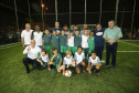 O governador Carlos Massa Ratinho Junior esteve neste sábado em Marumbi, no Vale do Ivaí, para inaugurar a unidade do programa Meu Campinho, espaço de esporte e lazer implantado pelo Governo do Estado no município. Presentes: prefeito de Marumbi, Adhemar Francisco Rejani; secretários: de Saúde, Beto Preto; de Desenvolvimento Urbano, João Calos Ortega; Primeira Dama do Estado, Luciana Saito Massa; apresentador Carlos Massa (ratinho); entre outros.Marumbi, 12-10-19.Foto: Arnaldo Alves / AEN.