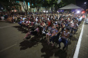 Marumbi é a primeira cidade a receber o programa Cinema na Praça. Presentes no evento: prefeito de Marumbi, Adhemar Francisco Rejani; Primeira Dama do Estado, Luciana Saito Massa; entre outros. N/F: Lucas Henrique Muniz.Marumbi, 12-10-19.Foto: Arnaldo Alves / AEN.