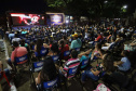 Marumbi é a primeira cidade a receber o programa Cinema na Praça. Presentes no evento: prefeito de Marumbi, Adhemar Francisco Rejani; Primeira Dama do Estado, Luciana Saito Massa; entre outros. N/F: Lucas Henrique Muniz.Marumbi, 12-10-19.Foto: Arnaldo Alves / AEN.