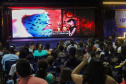 Marumbi é a primeira cidade a receber o programa Cinema na Praça. Presentes no evento: prefeito de Marumbi, Adhemar Francisco Rejani; Primeira Dama do Estado, Luciana Saito Massa; entre outros. N/F: Lucas Henrique Muniz.Marumbi, 12-10-19.Foto: Arnaldo Alves / AEN.