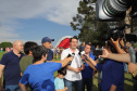O governador Carlos Massa Ratinho Junior acompanha neste domingo (13) o Festival de Balonismo, que acontece no Parque Estadual de Vila Velha, em Ponta Grossa. Presente: prefeito de Ponta Grossa, Marcelo Rangel; secretário de Desenvolvimento Sustentável e Turismo, Márcio Nunes; Sandro Alex; entre outros.Ponta Grossa, 13-10-19.Foto: Arnaldo Alves / AEN.