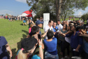 O governador Carlos Massa Ratinho Junior acompanha neste domingo (13) o Festival de Balonismo, que acontece no Parque Estadual de Vila Velha, em Ponta Grossa. Presente: prefeito de Ponta Grossa, Marcelo Rangel; secretário de Desenvolvimento Sustentável e Turismo, Márcio Nunes; Sandro Alex; entre outros.Ponta Grossa, 13-10-19.Foto: Arnaldo Alves / AEN.