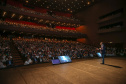 O governador Carlos Massa Ratinho Junior lança nesta quarta-feira (09) evento Governo 5.0 - Inovação a Serviço da População, Como Fazer Diferente,Como Pensar Diferente, no Teatro Guaira em Curitiba. 14/10/2019 - Foto: Geraldo Bubniak/AEN