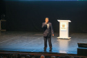 O governador Carlos Massa Ratinho Junior lança nesta quarta-feira (09) evento Governo 5.0 - Inovação a Serviço da População, Como Fazer Diferente,Como Pensar Diferente, no Teatro Guaira em Curitiba. 14/10/2019 - Foto: Geraldo Bubniak/AEN