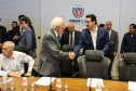 O governador Carlos Massa Ratinho Junior participa nesta terça-feira (15) da reunião com a equipe de governo.  15/10/2019 - Foto: Geraldo Bubniak/AEN