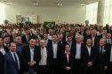 O governador Carlos Massa Ratinho Junior e a ministra da Agricultura, Pecuária e Abastecimento, Tereza Cristina, anunciam nesta terça-feira (15), no Palácio Iguaçu, em Curitiba, a suspensão das campanhas de vacinação contra febre aftosa em rebanhos bovinos e de bufalinos no Paraná. Curitiba, 14/10/2019 - Foto: Geraldo Bubniak/AEN