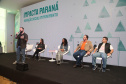 O Governo do Estado abriu espaço para novos empreendedores mostrarem seus negócios na Semana Paraná Inovador. Nesta quarta-feira (16), a rodada de apresentações Impacta Paraná - Inovação Social em Movimento levou para o Palácio Iguaçu pessoas que encontraram soluções que ajudam as pessoas nas áreas de saúde, meio ambiente e acessibilidade.Foto: Ari Dias/AEN