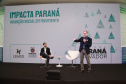 O Governo do Estado abriu espaço para novos empreendedores mostrarem seus negócios na Semana Paraná Inovador. Nesta quarta-feira (16), a rodada de apresentações Impacta Paraná - Inovação Social em Movimento levou para o Palácio Iguaçu pessoas que encontraram soluções que ajudam as pessoas nas áreas de saúde, meio ambiente e acessibilidade.Foto: Ari Dias/AEN