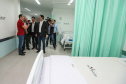 O governador Carlos Massa Ratinho Júnior inaugura nesta quarta-feira (16),   a reforma do pronto-socorro do Hospital São Vicente de Paulo, de Guarapuava (região central). Guarapuava, 16/10/2019 -  Foto: Geraldo Bubniak/AEN