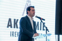 O governador Carlos Massa Ratinho Júnior participa nesta quarta-feira (16),  da inauguração da Akademie Ireks & Agrária, um centro de capacitação e desenvolvimento de novo empreendimento industrial instalado no distrito de Entre Rios.Guarapuava, 16/10/2019 -  Foto: Geraldo Bubniak/AEN