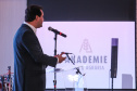 O governador Carlos Massa Ratinho Júnior participa nesta quarta-feira (16),  da inauguração da Akademie Ireks & Agrária, um centro de capacitação e desenvolvimento de novo empreendimento industrial instalado no distrito de Entre Rios.Guarapuava, 16/10/2019 -  Foto: Geraldo Bubniak/AEN