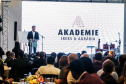 O governador Carlos Massa Ratinho Júnior participa nesta quarta-feira (16),  da inauguração da Akademie Ireks & Agrária, um centro de capacitação e desenvolvimento de novo empreendimento industrial instalado no distrito de Entre Rios.Guarapuava, 16/10/2019 -  Foto: Geraldo Bubniak/AEN