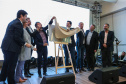 O governador Carlos Massa Ratinho Júnior participa nesta quarta-feira (16),  da inauguração da Akademie Ireks & Agrária, um centro de capacitação e desenvolvimento de novo empreendimento industrial instalado no distrito de Entre Rios.Guarapuava, 16/10/2019 -  Foto: Geraldo Bubniak/AEN