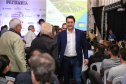 O governador Carlos Massa Ratinho Junior participa nesta quinta-feira (17),  no Parque de Exposições Lacerda Werneck, em Guarapuava, da primeira edição da Agropec, evento voltado a produtores rurais da região e que reúne palestras técnicas, leilões de animais e culinária tropeira e regional. Guarapuava, 17/10/2019 -  Foto: Geraldo Bubniak/AEN