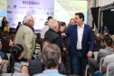 O governador Carlos Massa Ratinho Junior participa nesta quinta-feira (17),  no Parque de Exposições Lacerda Werneck, em Guarapuava, da primeira edição da Agropec, evento voltado a produtores rurais da região e que reúne palestras técnicas, leilões de animais e culinária tropeira e regional. Guarapuava, 17/10/2019 -  Foto: Geraldo Bubniak/AEN
