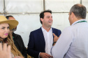 O governador Carlos Massa Ratinho Junior participa nesta quinta-feira (17),  no Parque de Exposições Lacerda Werneck, em Guarapuava, da primeira edição da Agropec, evento voltado a produtores rurais da região e que reúne palestras técnicas, leilões de animais e culinária tropeira e regional. Guarapuava, 17/10/2019 -  Foto: Geraldo Bubniak/AEN