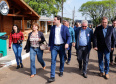 O governador Carlos Massa Ratinho Junior esteve nesta quinta-feira (17) na Agropec, nova feira agrotécnica de Guarapuava, na região central do Estado. No encontro com produtores, na abertura do evento, o governador destacou o fim da vacinação contra a febre aftosa no Paraná e disse que a região Centro-Sul será beneficiada pela medida.