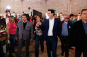 O governador Carlos Massa Ratinho Junior esteve nesta quinta-feira (17) na Agropec, nova feira agrotécnica de Guarapuava, na região central do Estado. No encontro com produtores, na abertura do evento, o governador destacou o fim da vacinação contra a febre aftosa no Paraná e disse que a região Centro-Sul será beneficiada pela medida.