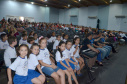 Nota Paraná premia vencedores durante Seminário de Educação Fiscal. Foto: Divulgação/SESA