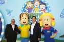 O governador Carlos Massa Ratinho Junior particiou nesta segunda-feira (21) do evento de premiação do Concurso Agrinho 2019. Promovido pela Federação da Agricultura do Paraná (Faep), com a parceria do Governo do Estado, o programa envolve, todo ano, aproximadamente 800 mil alunos e mais de 50 mil professores. Pinhais,21/10/2019 Foto:Jaelson Lucas / AEN