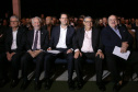 O governador Carlos Massa Ratinho Junior particiou nesta segunda-feira (21) do evento de premiação do Concurso Agrinho 2019. Promovido pela Federação da Agricultura do Paraná (Faep), com a parceria do Governo do Estado, o programa envolve, todo ano, aproximadamente 800 mil alunos e mais de 50 mil professores. Pinhais,21/10/2019 Foto:Jaelson Lucas / AEN