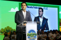 O governador Carlos Massa Ratinho Junior particiou nesta segunda-feira (21) do evento de premiação do Concurso Agrinho 2019. Promovido pela Federação da Agricultura do Paraná (Faep), com a parceria do Governo do Estado, o programa envolve, todo ano, aproximadamente 800 mil alunos e mais de 50 mil professores. Pinhais,21/10/2019 Foto:Jaelson Lucas / AEN
