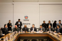 O governador Carlos Massa Ratinho Junior e o secretário de Infraestrutura e Logística, Sandro Alex, divulgaram nesta segunda-feira (21), quais as obras aprovadas pelo Governo do Estado para serem realizadas com os recursos do acordo de leniência firmado entre a concessionária Rodonorte e o Ministério Público Federal (MPF)