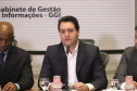 O governador Carlos Massa Ratinho Junior e o secretário de Infraestrutura e Logística, Sandro Alex, divulgaram nesta segunda-feira (21), quais as obras aprovadas pelo Governo do Estado para serem realizadas com os recursos do acordo de leniência firmado entre a concessionária Rodonorte e o Ministério Público Federal (MPF)